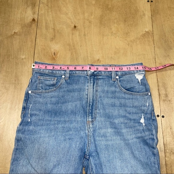 Paige Sarah Slim Ripped Hem Mako Jeans Sz 30 - Picture 7 of 9